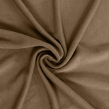 Elevate Your Event Decor with Matte Taupe Spandex Half Moon Chiara Backdrop Stand Covers