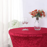 Enhance Your Event Decor with the Red Velvet Table Cover